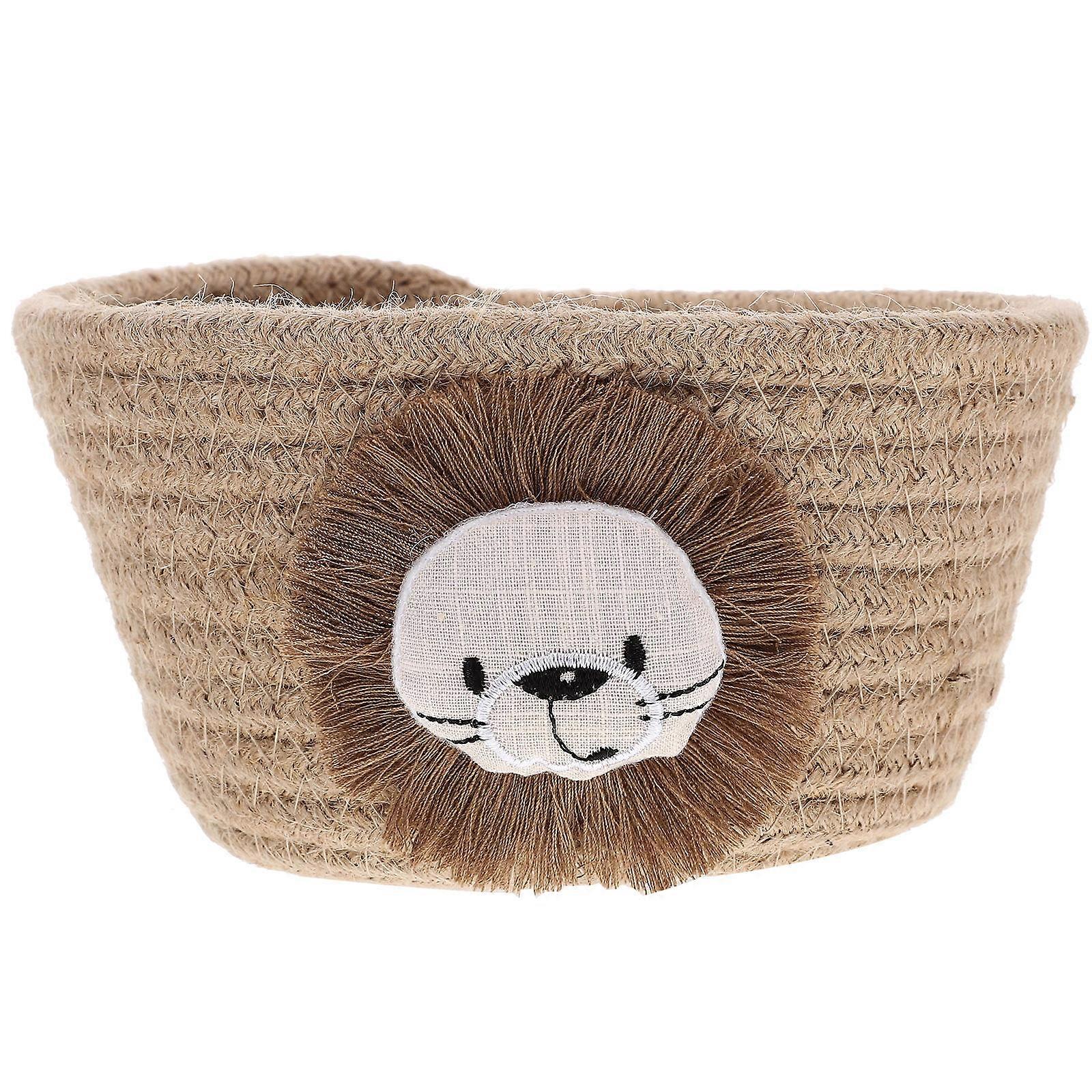 Multipurpose Storage Basket Weave Basket for Toiletries Holder and Organizing