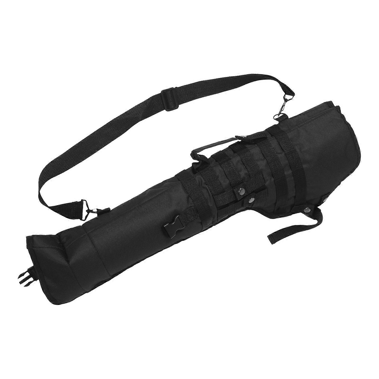 Hunting Backpack with Meat Storage Large Capacity and Rain Cover for Outdoor Use in Black 600D Oxford Cloth