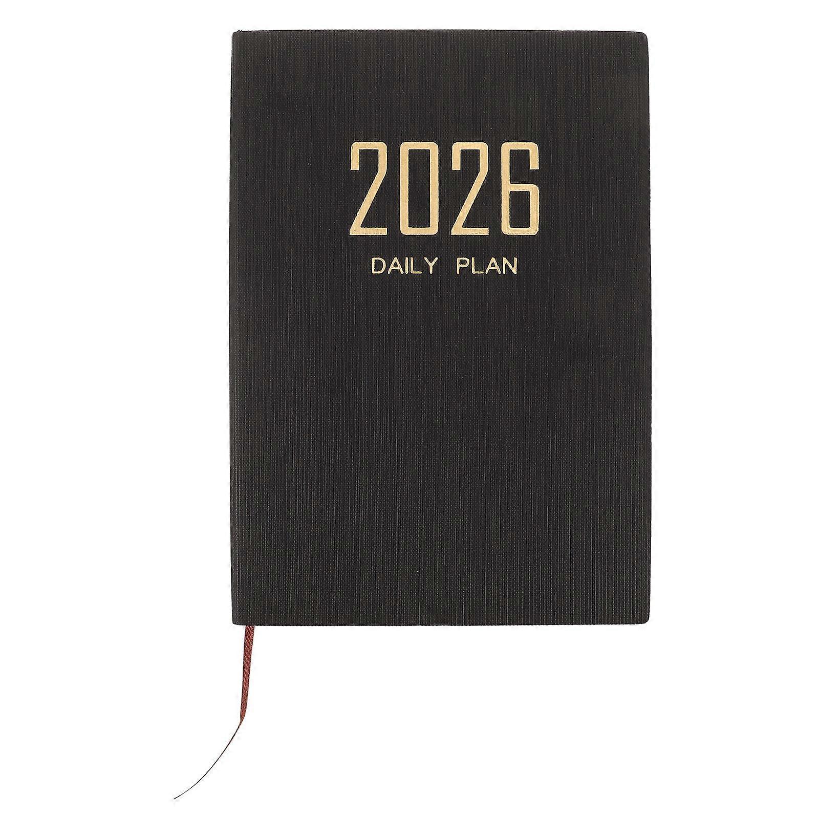 Weekly Notepad A5 2026 Planner with PU Cover 1 Book
