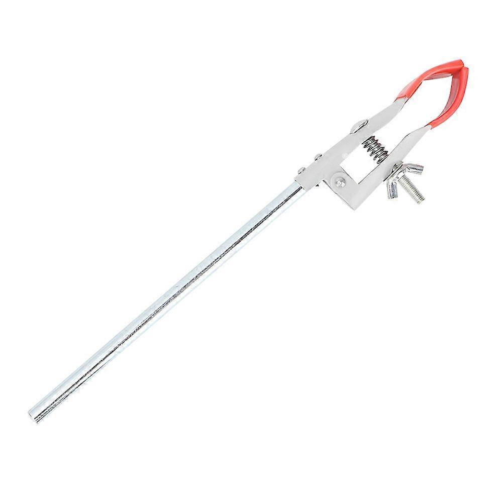 Dip Flask Clamp Electroplated Double Regulator Fixed Multifunctional Clamp (Red)