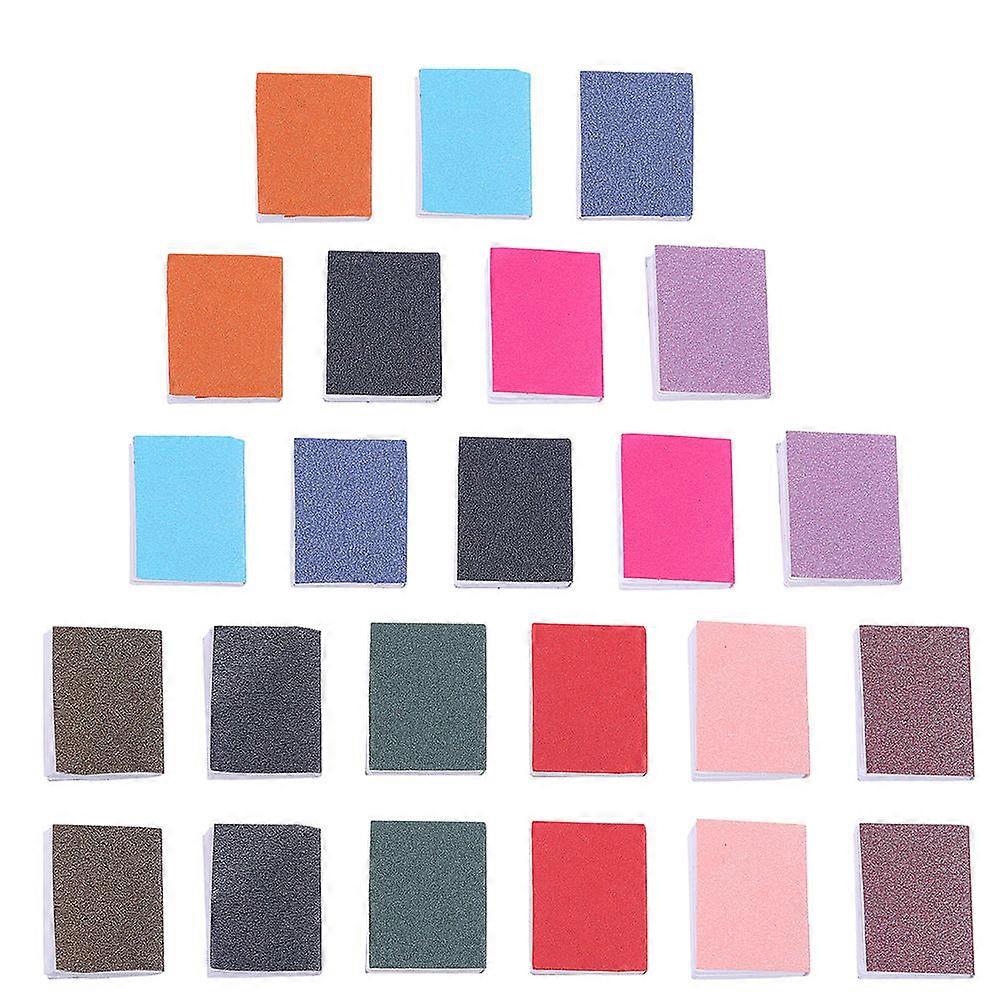 24pcs Miniature Book Figurines Decorative Mini Book Models for Dollhouses Creative House Decorations High Performance Wear Resistant Design