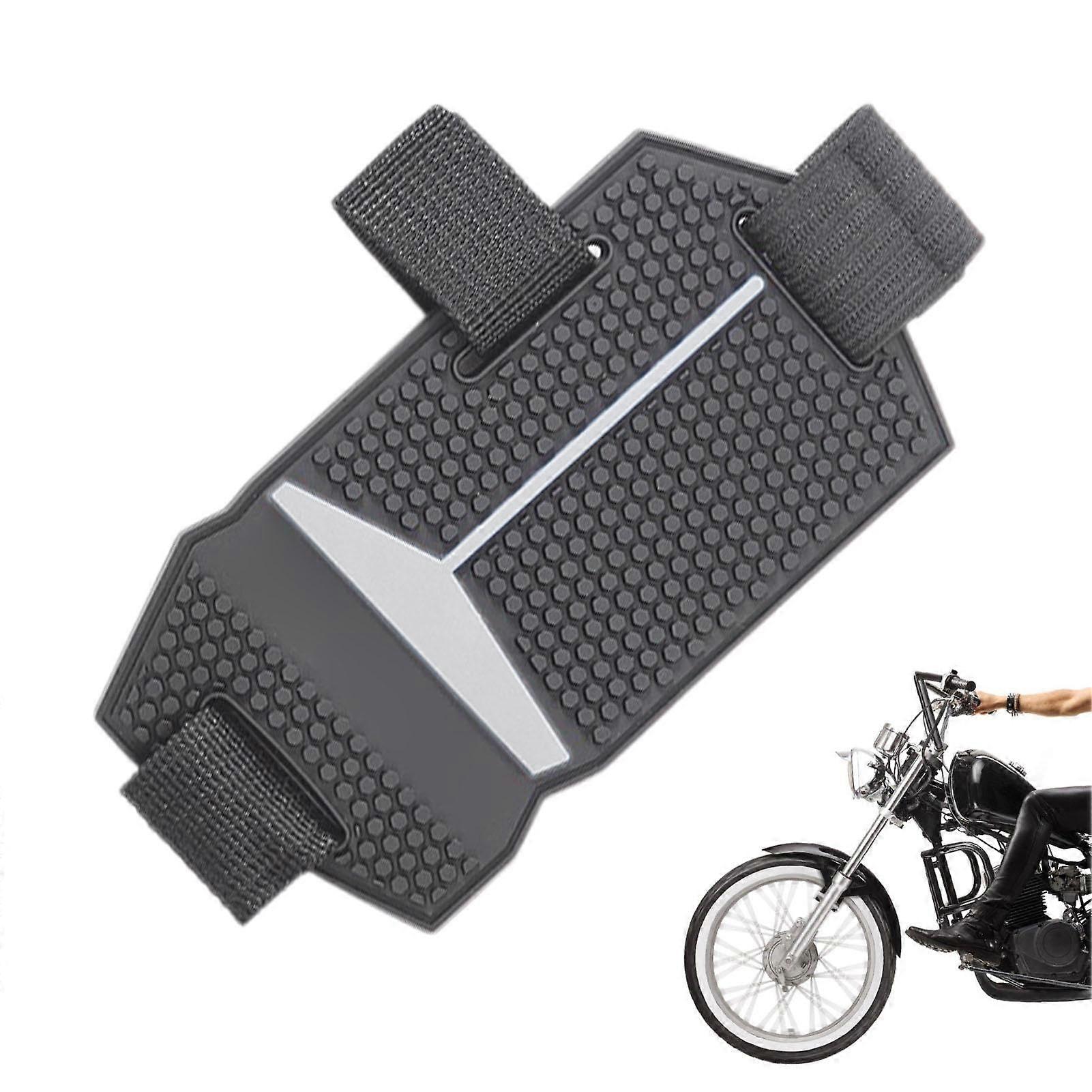 Motorcycle Gear Shifter Shoe Protector  NonSlip Boot Protector, Dark Gray