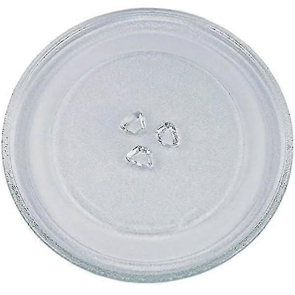 Universal Microwave Oven Turntable Glass Plate With 3 Brackets, 245 Mm-B5