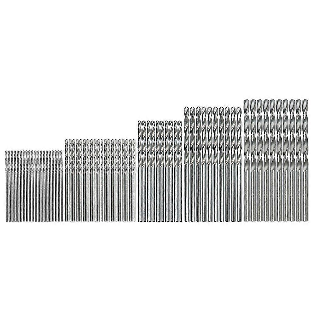70pcs 1.0-3.0mm Straight Shank Drill Bits High Speed Steel Twist Drill Bits HSS Bits Connection Set Power Hand Tools