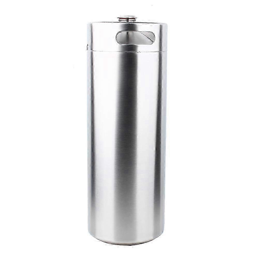 10L Stainless Steel Large Beer Holder & Bottle Container - Versatile Brew Pot for Wine, Cider, and Beverage Storage