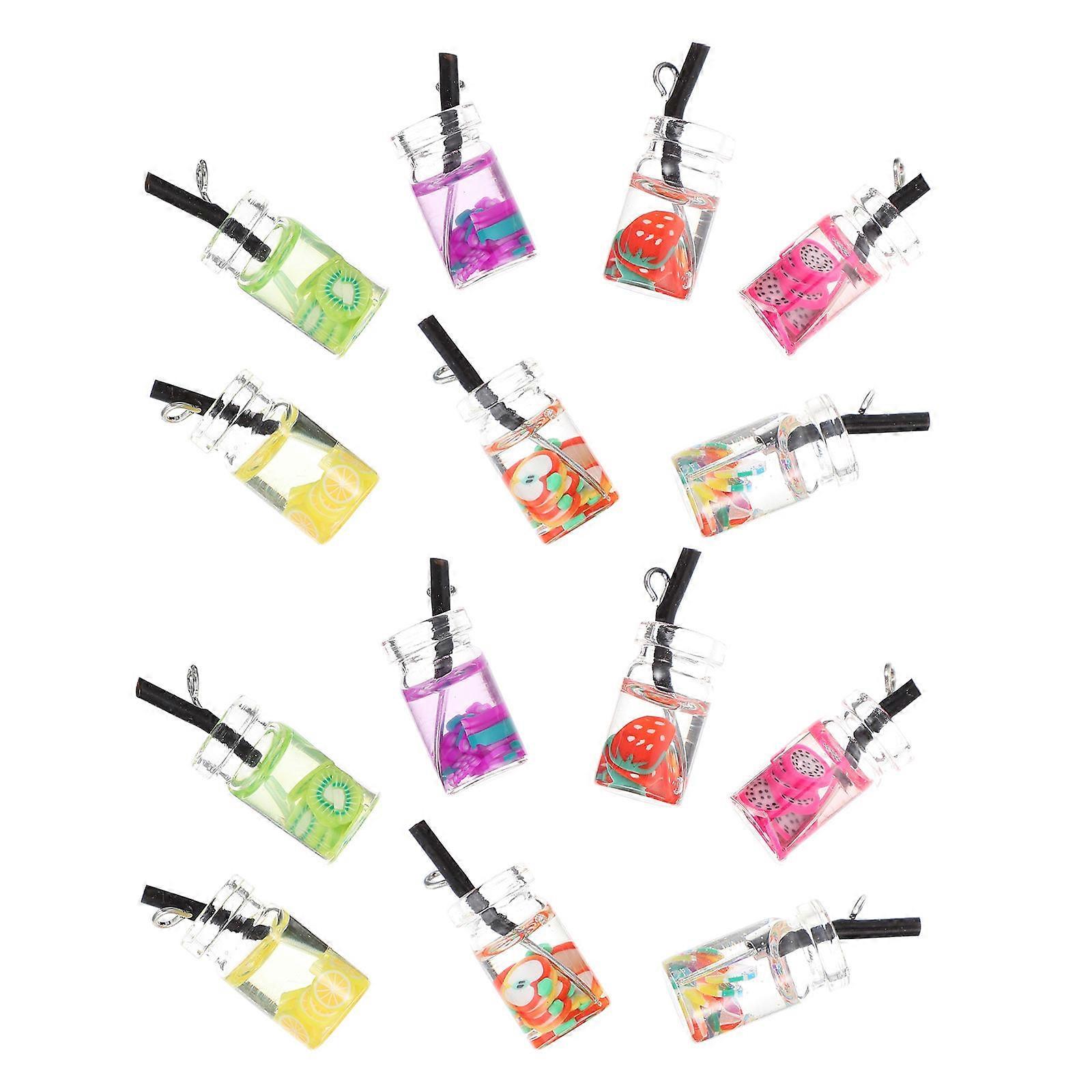 DIY Fruit Charm Accessories, Perfect for Crafting Earrings and Bracelets