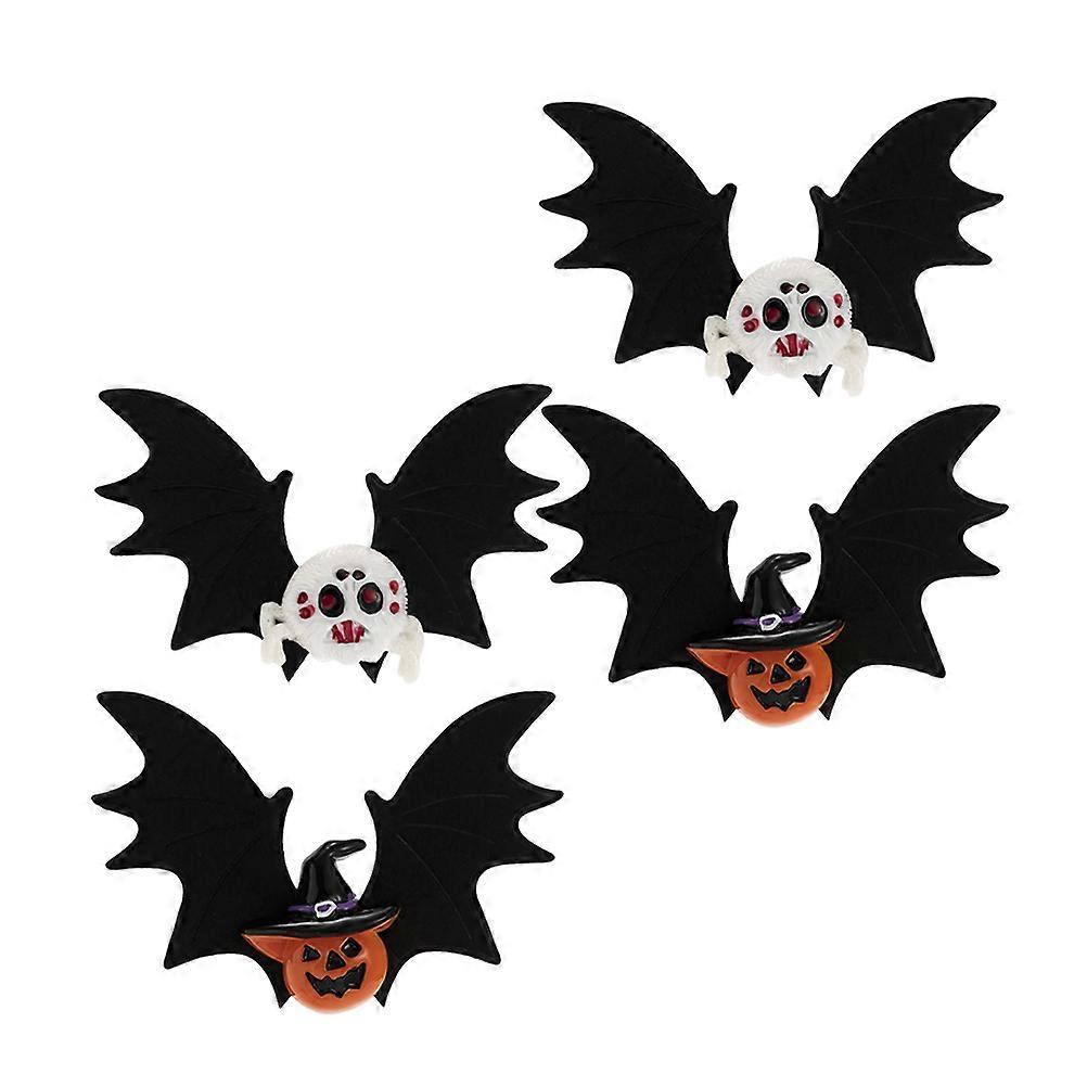 Stylish Bat Hair Attachments for Festive Occasions, Simple to Apply