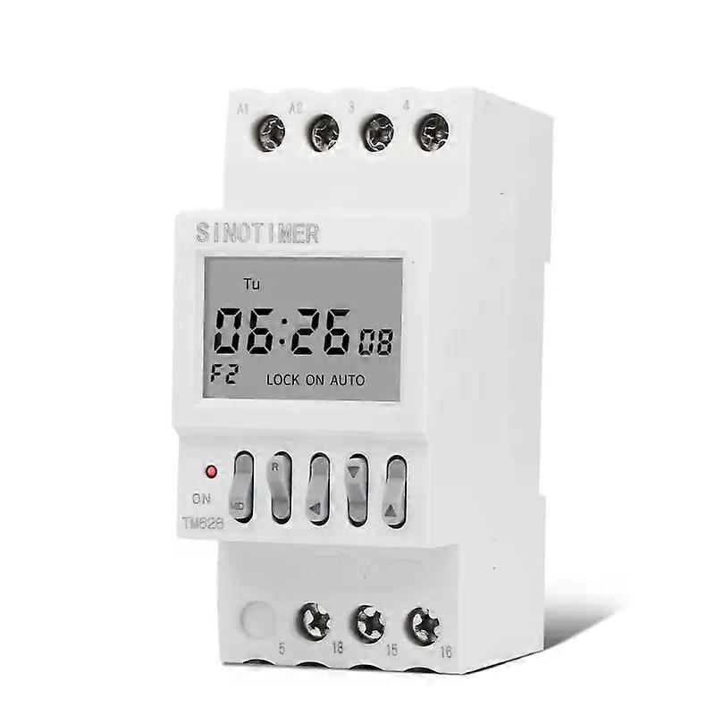2 Channels Separate Digital Time Control Output 7 Days Programmable Timer Timer Switch 1 Second Interval