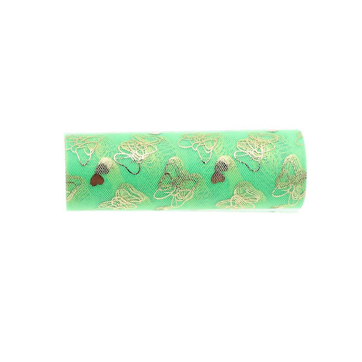 Fabric Ribbon Rolls For Special Events And Textile Projects In Green For Craft Sewing 1Roll