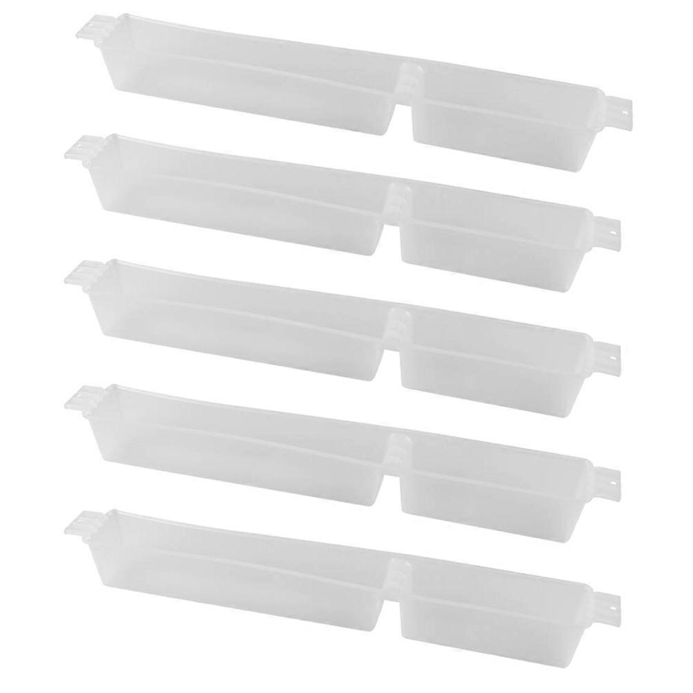 10 pcs 0.6g Delicate Practical Plastic Bee Feeder for Bee Feeding