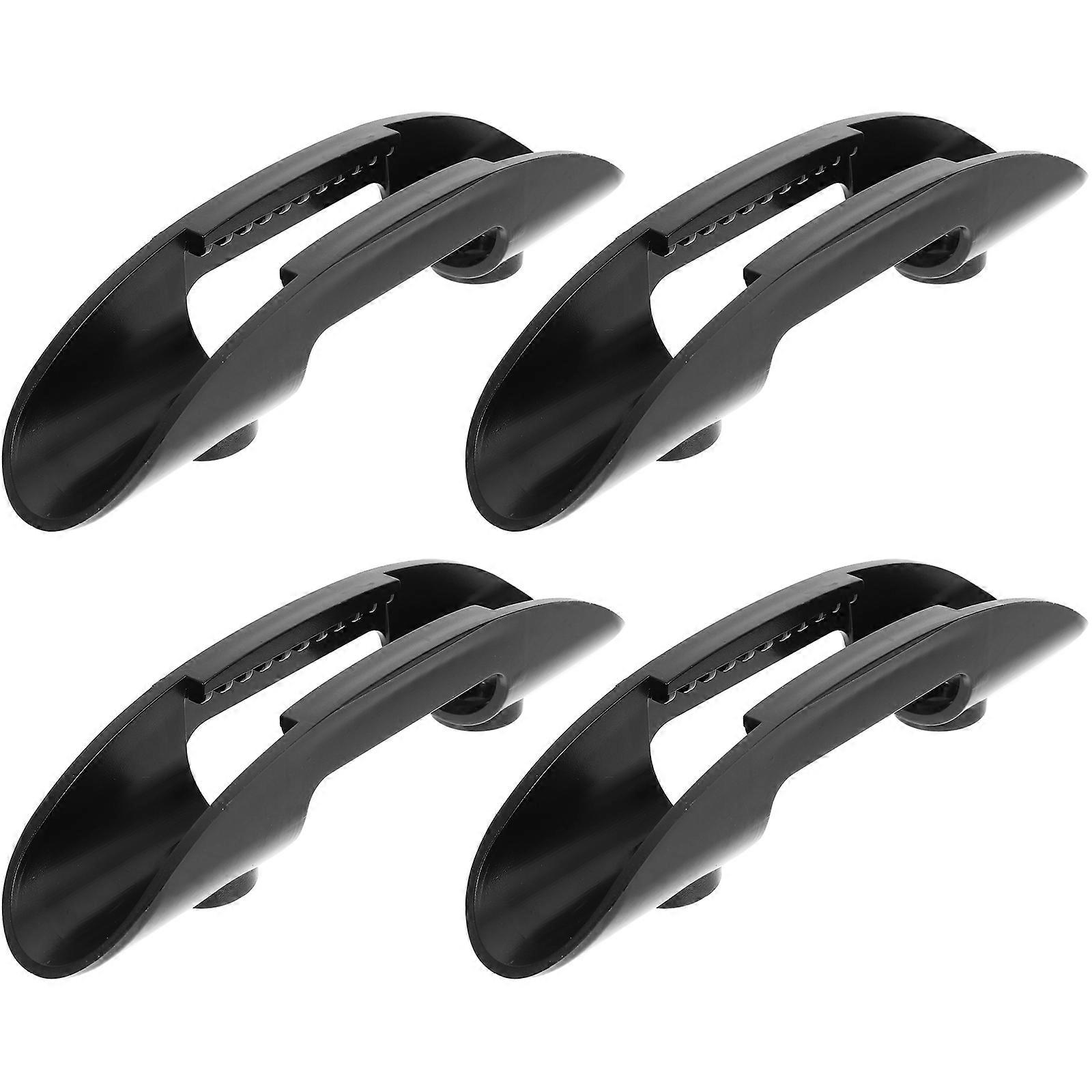 4 Sets Paddle Clip Kayak Paddle Buckle Universal Holder Clamp with Screw