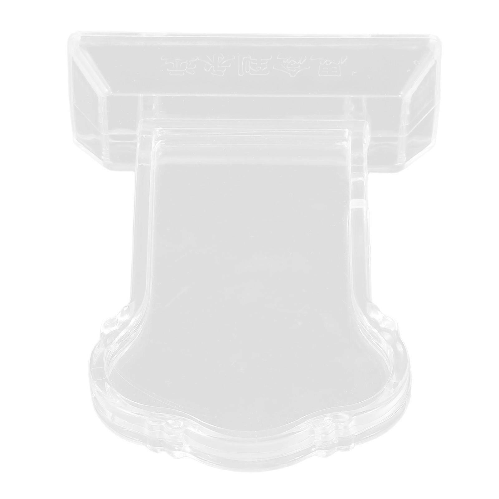 Outdoor Memorial Photo Plaque For Family Worship In Transparent Material Featuring Multi-Functional Use 1Pack