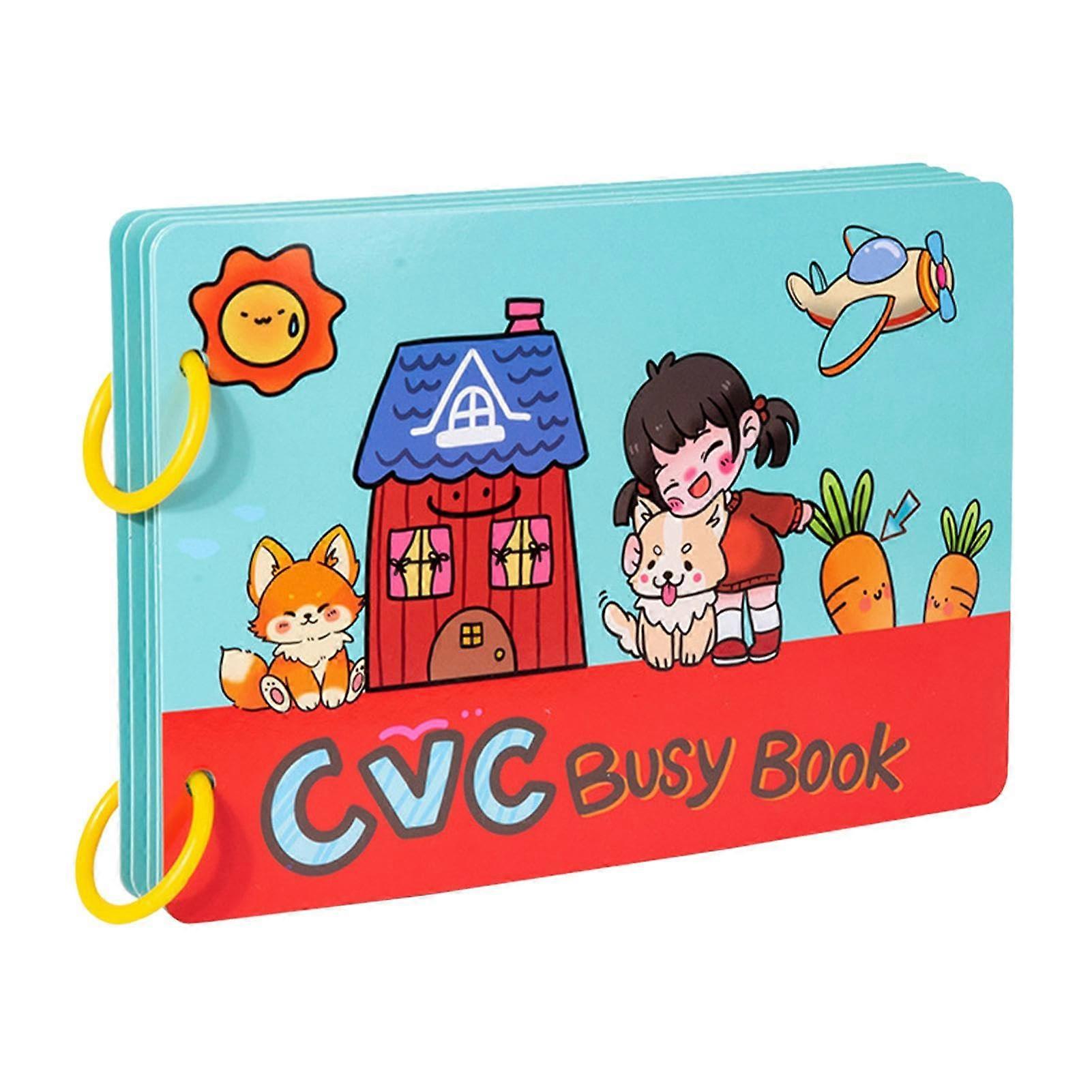 Kids Reusable Sticker Book  Creative Educational Activity Book