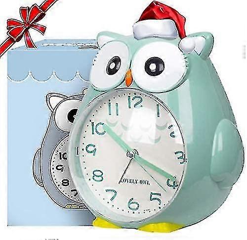 Alarm Clock Children Without Ticking Snooze Function Night Light Bedroom Clock