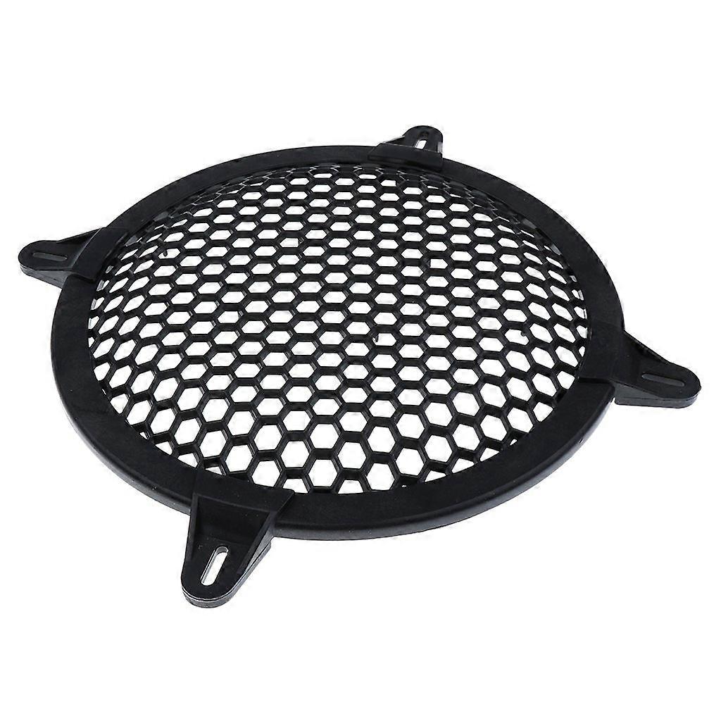 Universal Auto Plastic Speaker Subwoofer Amplifier Cover Grille 20.3 cm 8 Inch