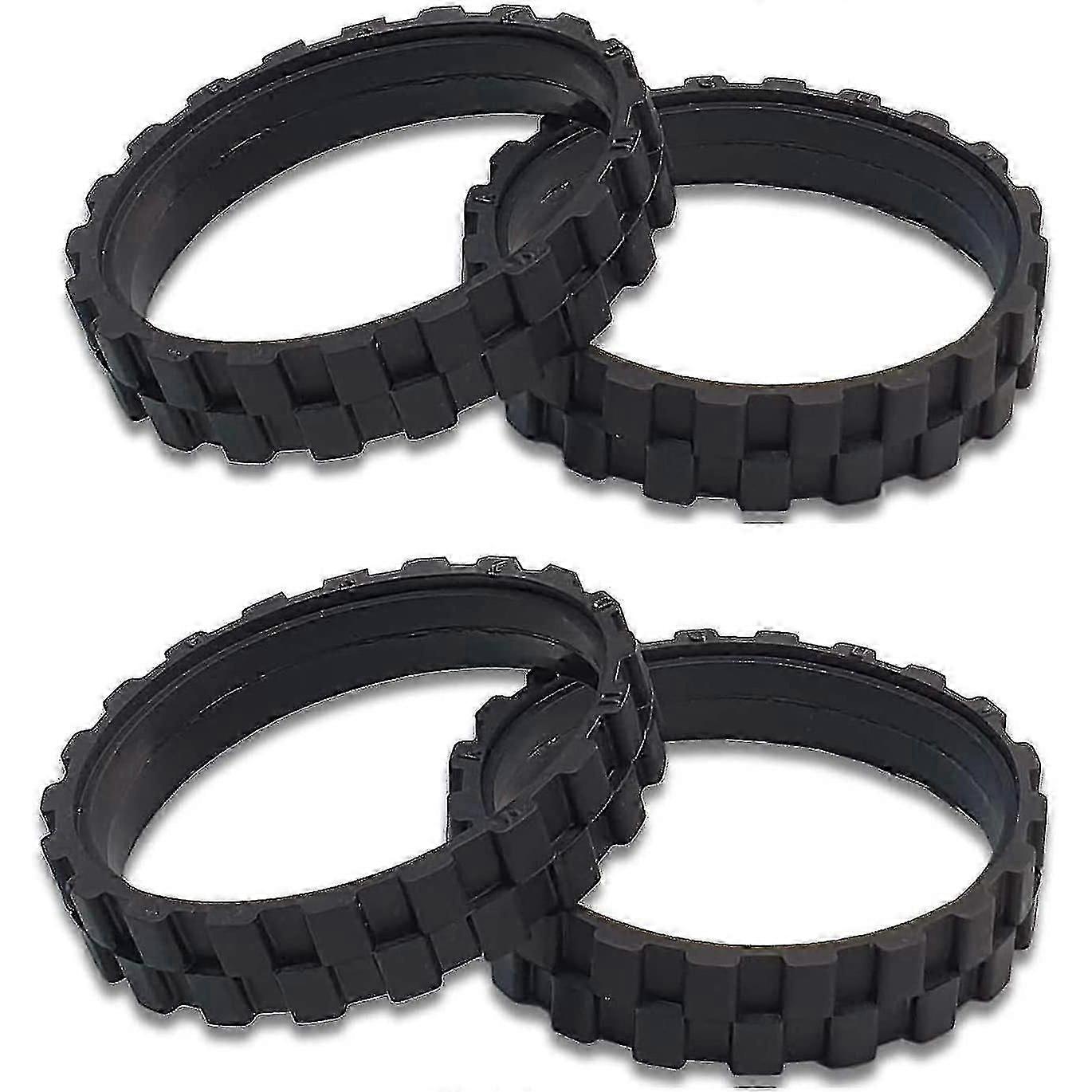 Tires compatible with Wheels Series 500, 600, 700, 800 And 900, Anti-slip, Great Adhesion And Easy Assembly 4 P-C8