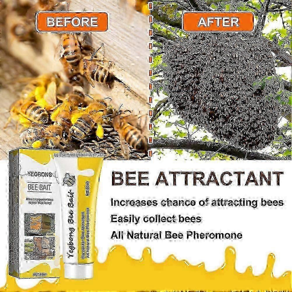 1-3X 60ml For Beekeeper Bee Pheromone Swarm Attractant Beekeeping Lure BZSM  jm