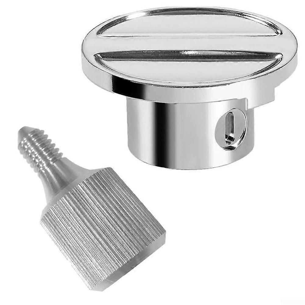 Stainless Steel Fixing Screw and Hub Attachment Cap for Kitchen Equipment, 1.5-Inch Size, Durable and Reliable