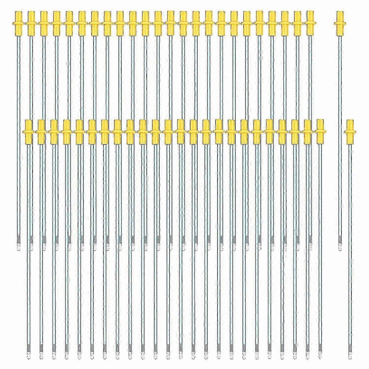 50-Pack Flexible Artificial Insemination Rods for Breeding Use