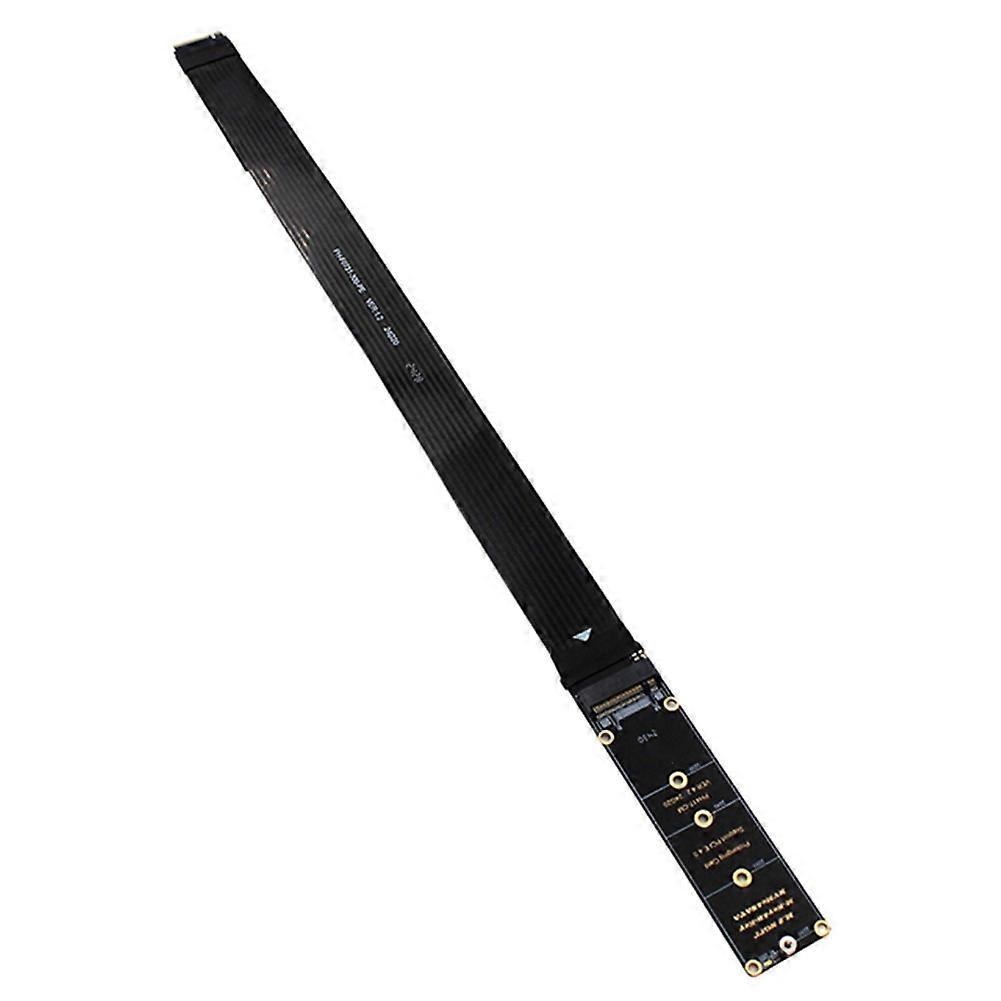 Dual Protocol PCIE4.0 M.2 M Key NVME Extension Cable Riser Card for 2230 2242 2260 2280 M.2 PCI-E / M2 NGFF SATA SSD:A