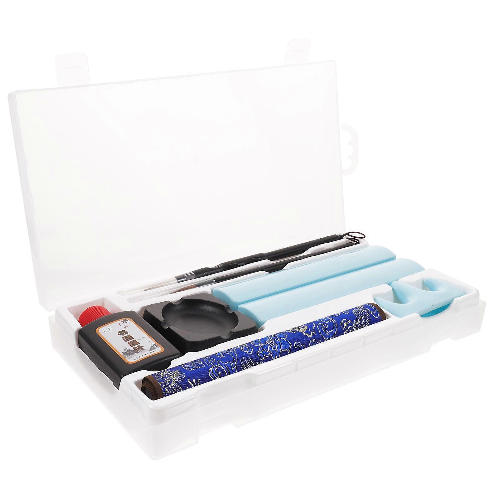 Calligraphy Brush Set for Classroom with Assorted Color Plastic Material for Painting 1 Set