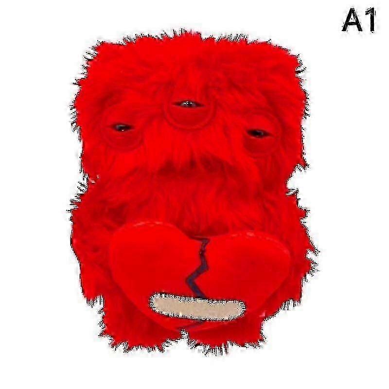 23CM Fuggler Authentic Adorable Tooth Monster Love Monster Series Unique Tooth Amusing Plush Toy