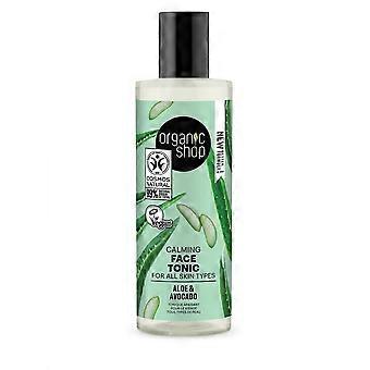 Organic Shop OS Calming Face Tonic Aloe&Avocado 150ml - 4 Pack