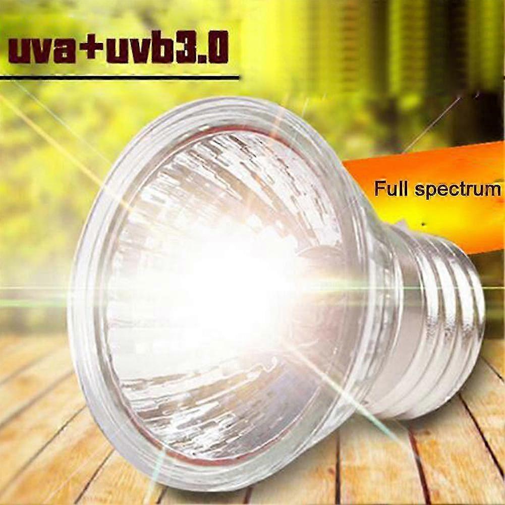 220V/110V UVB 3.0 Reptile Lamp Bulb Turtle Basking UV Light Bulbs H...
