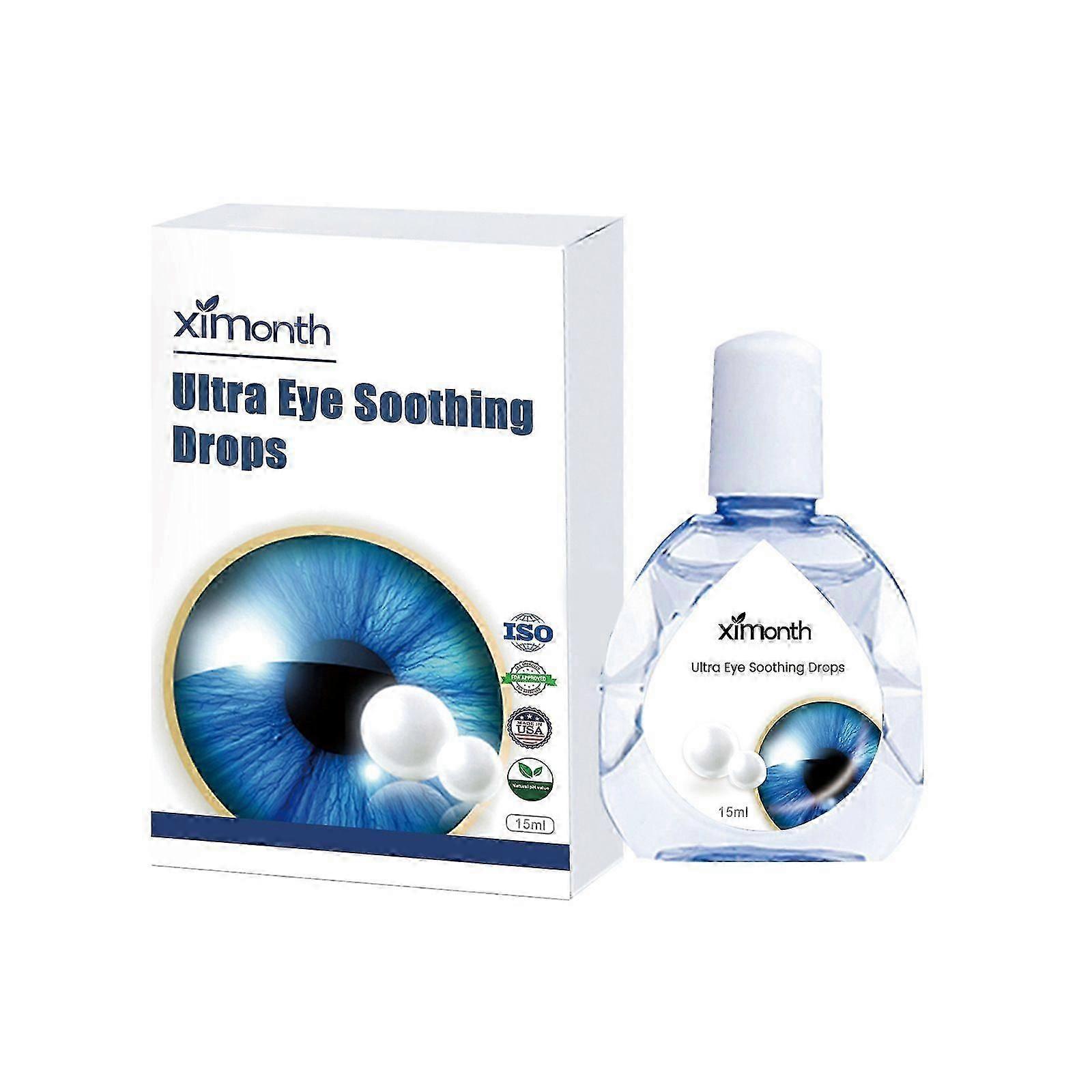 Ultra Eye Drops - Soothing Relief for Red, Dry, and Blurred Eyes - 15ml