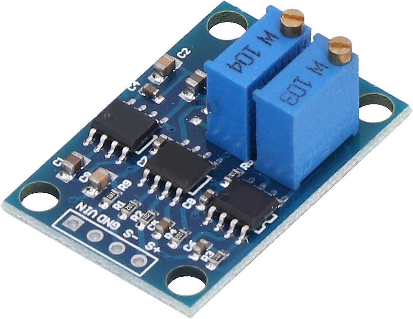 Millivolt Voltage Amplifier, AD620 Transmitter Easily Use Small Light for Meter