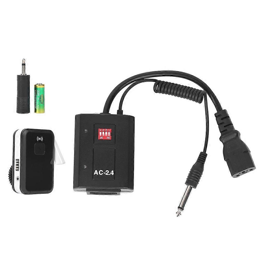 NiceFoto AC-2.4A Plastic Remote Control Trigger Anti Interference Support Synchronous Speed 1/320S Wireless Flash