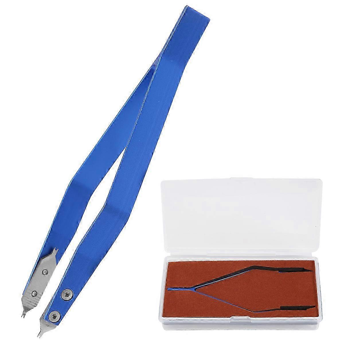 Stainless Steel 7825 V Type Spring Bar Tweezers for Watch Repair