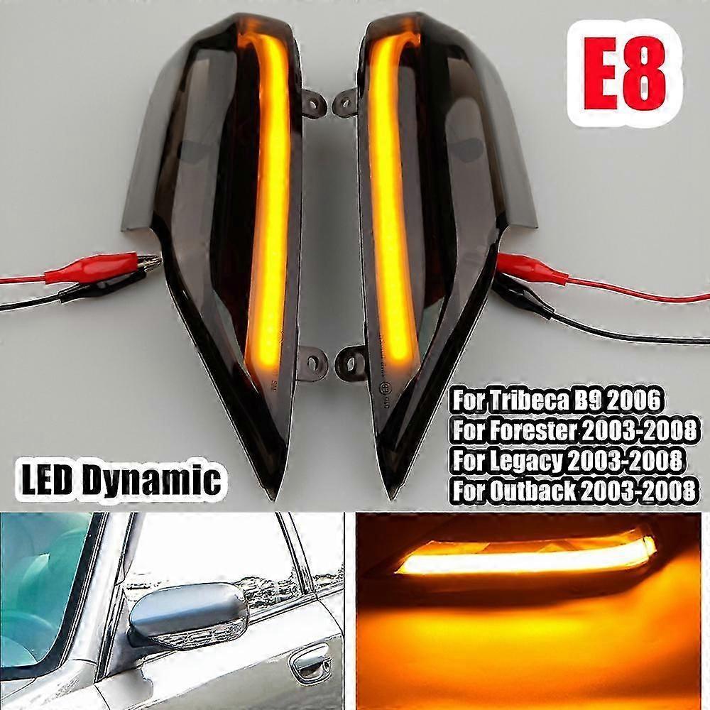 Car Led Turn Signal Lights For Subaru Forester Side Blinker Indicator For Subaru Outback Legacy 2003-2008