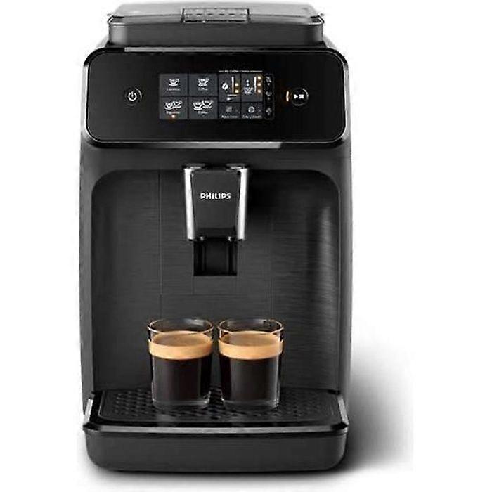 PHILIPS EP1200 Μηχανή Καφέ Espresso με κόκκους καφέ - Μαύρο ματ - Με μύλο - 2 Ροφήματα - Οθόνη αφής - AquaClean