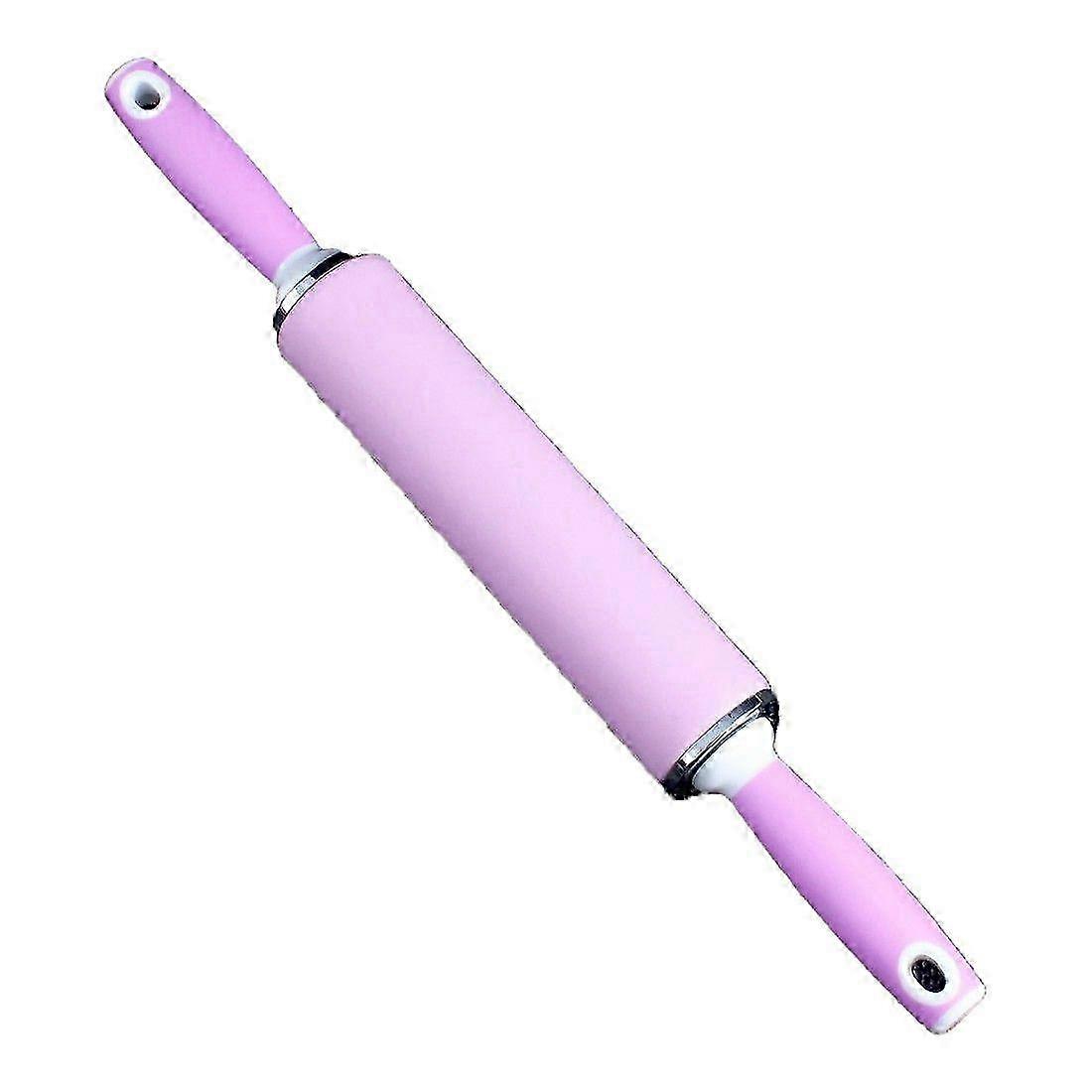 2025 Silicone Rolling Pin, Non-Stick Dough Roller Pin for Rolling and Baking,BPA Free Silicone Dough Rollers-D