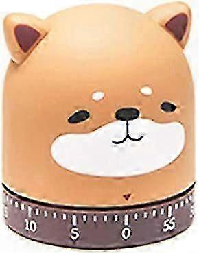 60-Minute Manual Kitchen Timer with 360° Rotating Dial and Countdown Function for Home Cooking Use