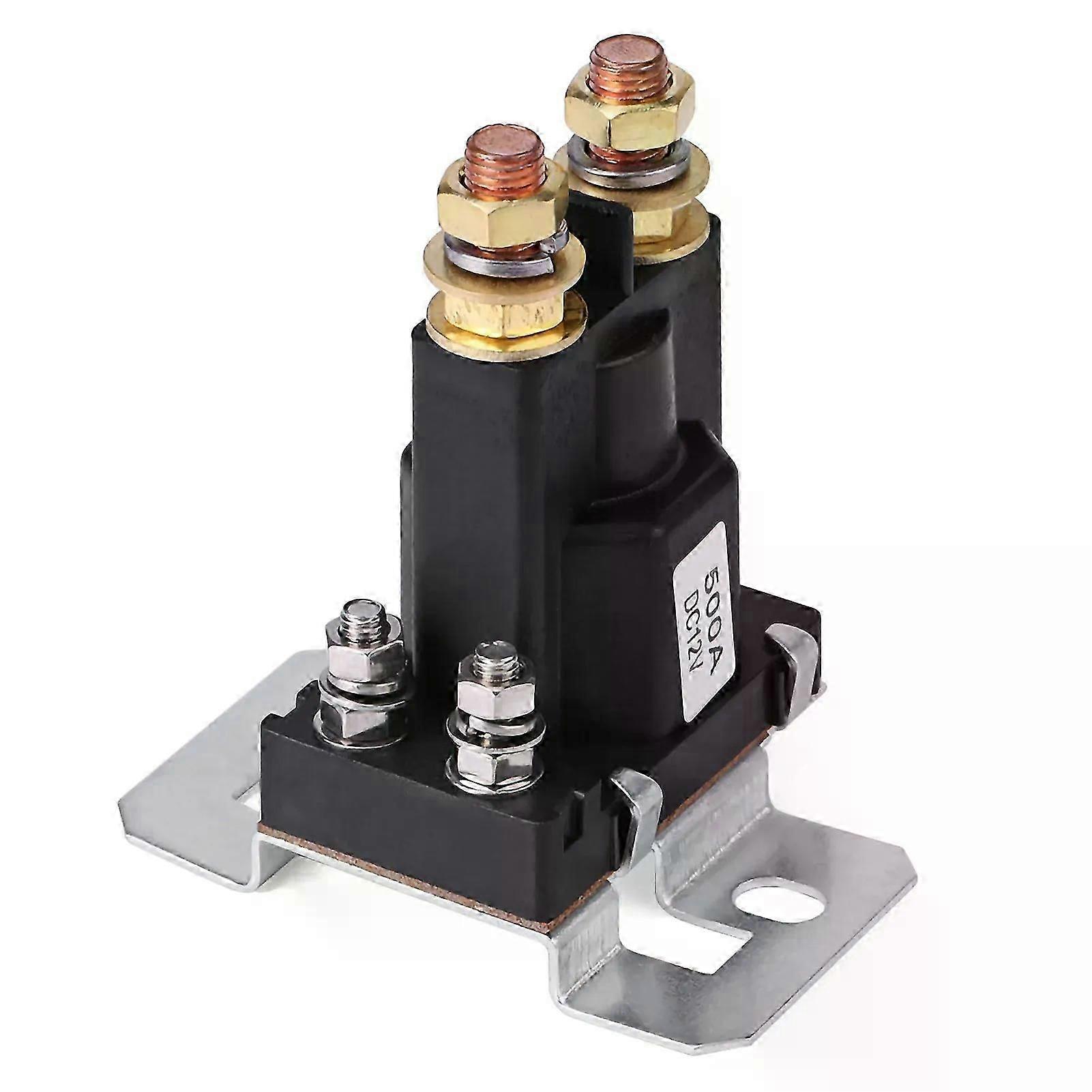 Heavy Current Relay High Current Starter Relay 500A DC 12V SPST Auto Start
