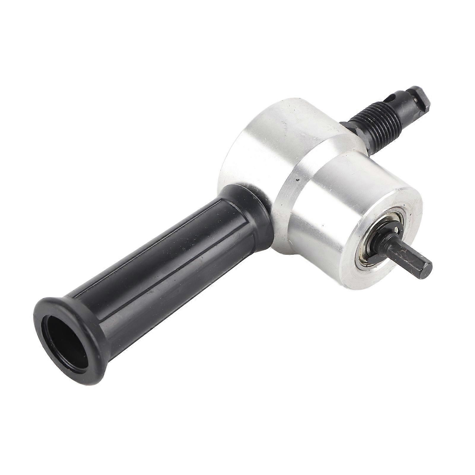 Double Head Metal Sheet Cutter with Wrench Nibbler Drill Tool