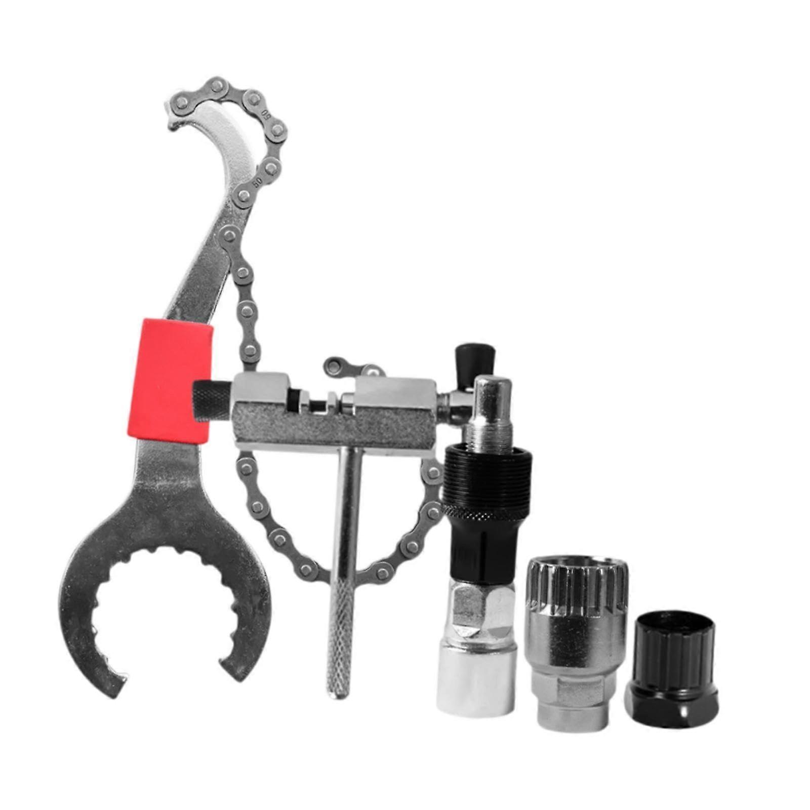 Crank Arm Extractor Tool For Bicycle Cranks, Freewheel Chainring Kit, Crank Puller Wrench,  Tool