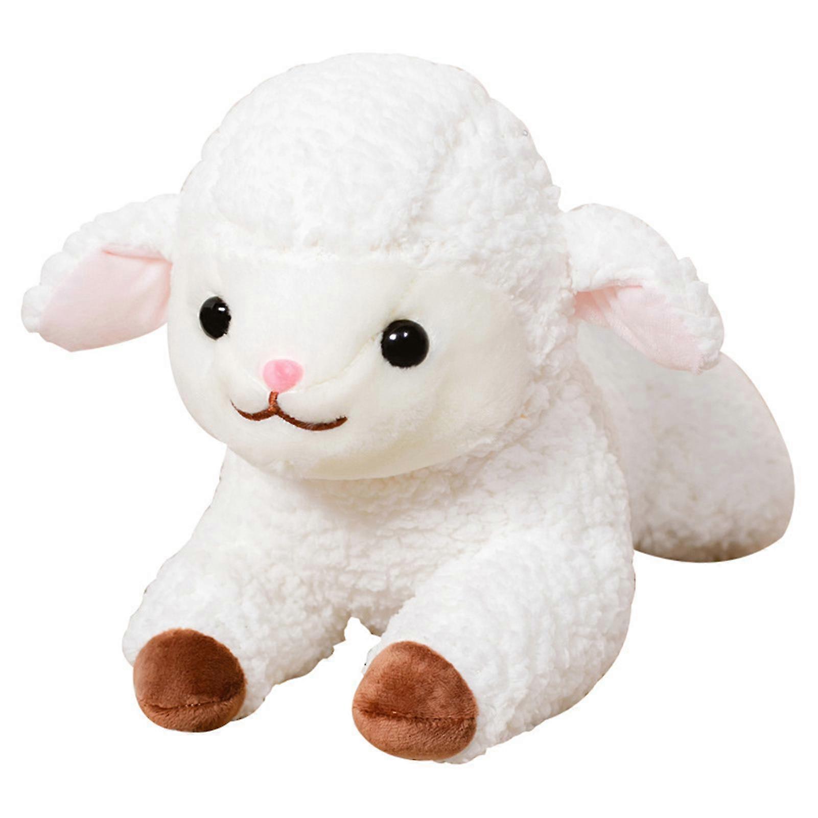 2025 Cute Sheep Plush Dolls Ornament No Fading And Good Elasticity Suitable For Home Office Bedroom Decoration
