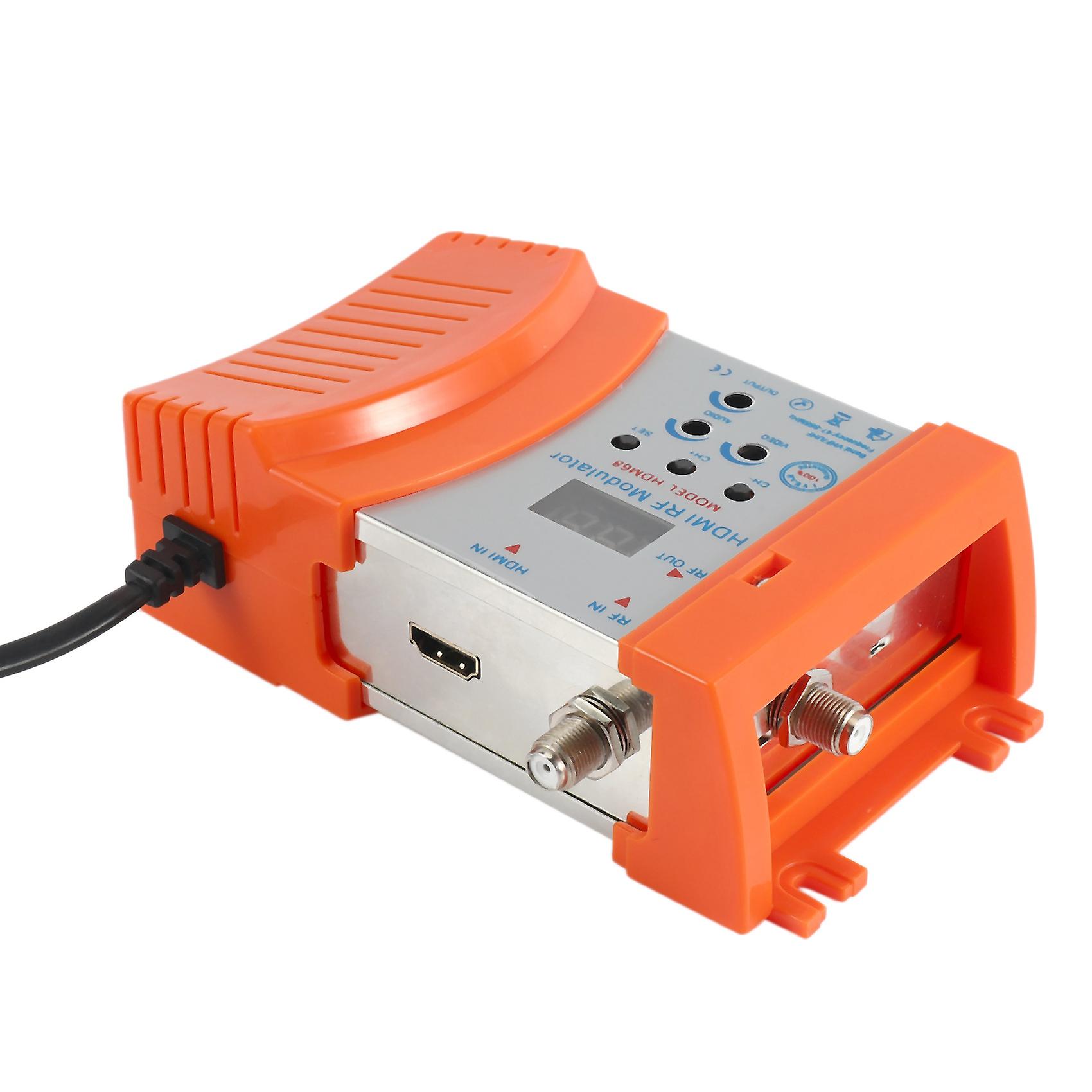 Modulatore HDMI HDM68 - Convertitore HD Per Segnale TV, Frequenza VHF/UHF, Alimentazione UE 100-240V - Foto 9
