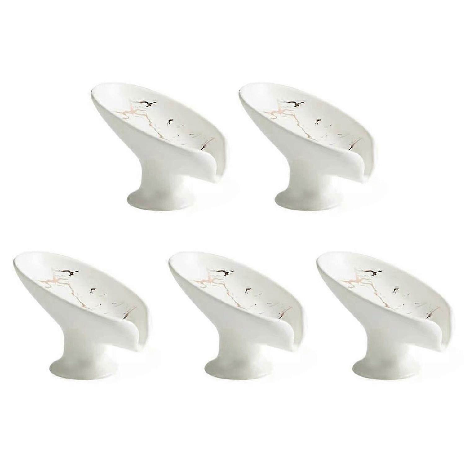 Soap Dish, Ceramic Soap Holder,White
