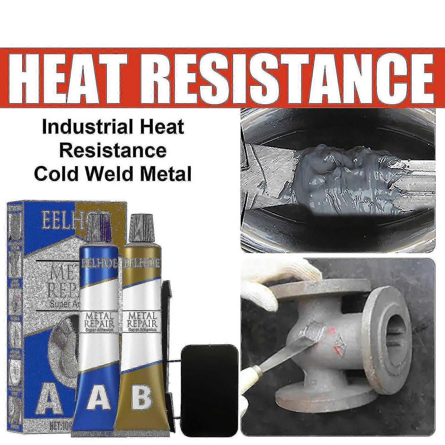 Casting Glue Cast Iron Sealant, Defect Repair Casting Glue - Waterproof