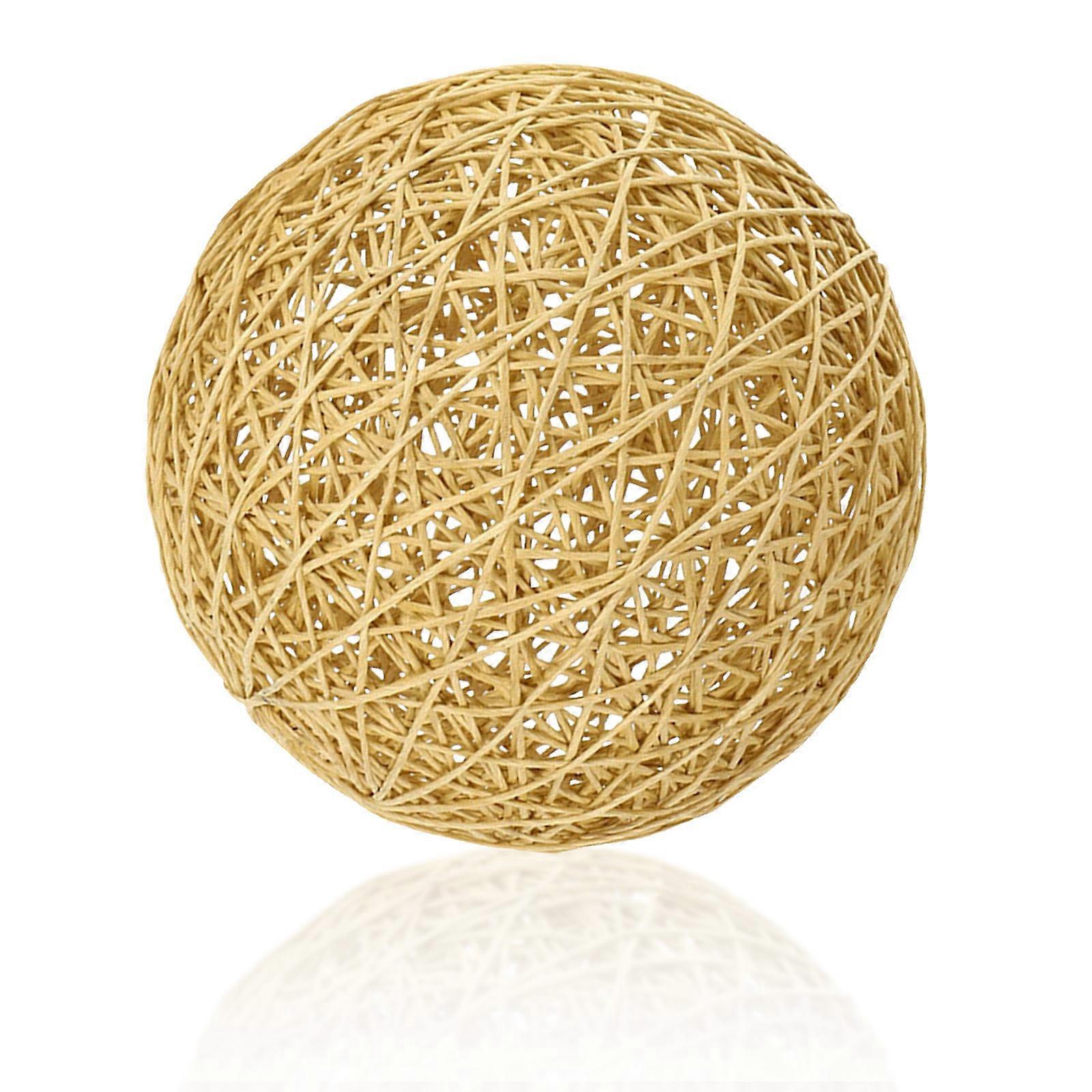 Light Brown Lamp Shade Cover for Hanging Lamp Rustic Style 3Pcs