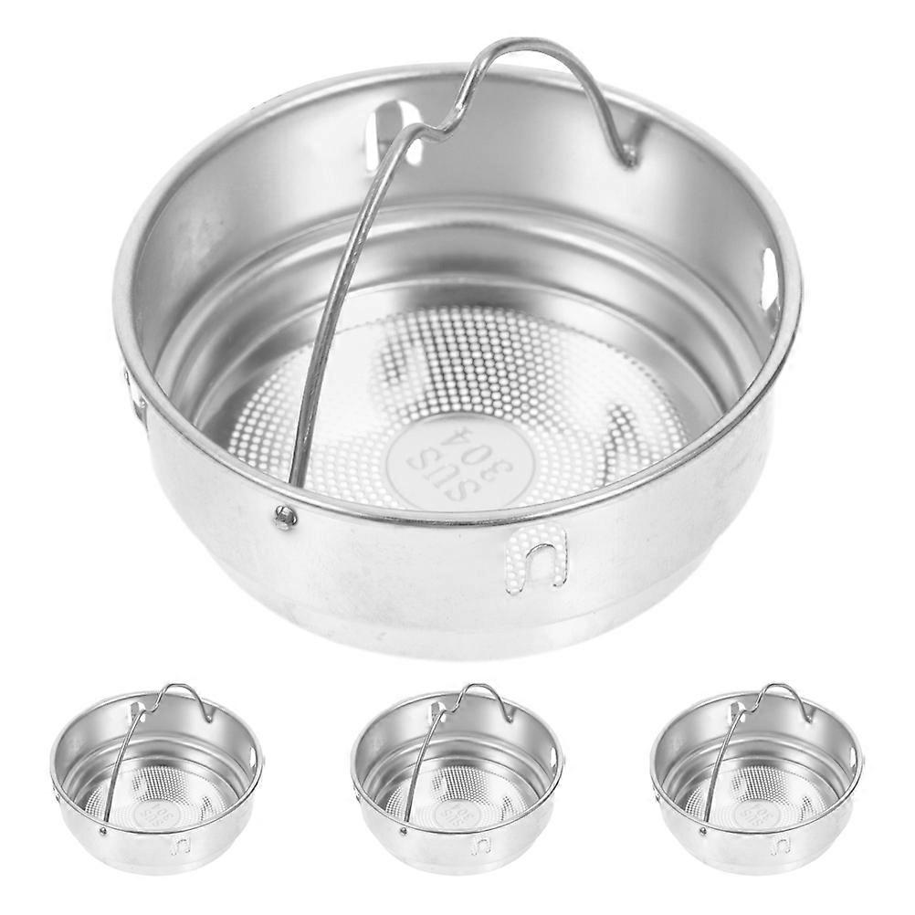 Loose Leaf Tea Strainers Metal Tea Infuser for Home Use Reusable 4Pcs