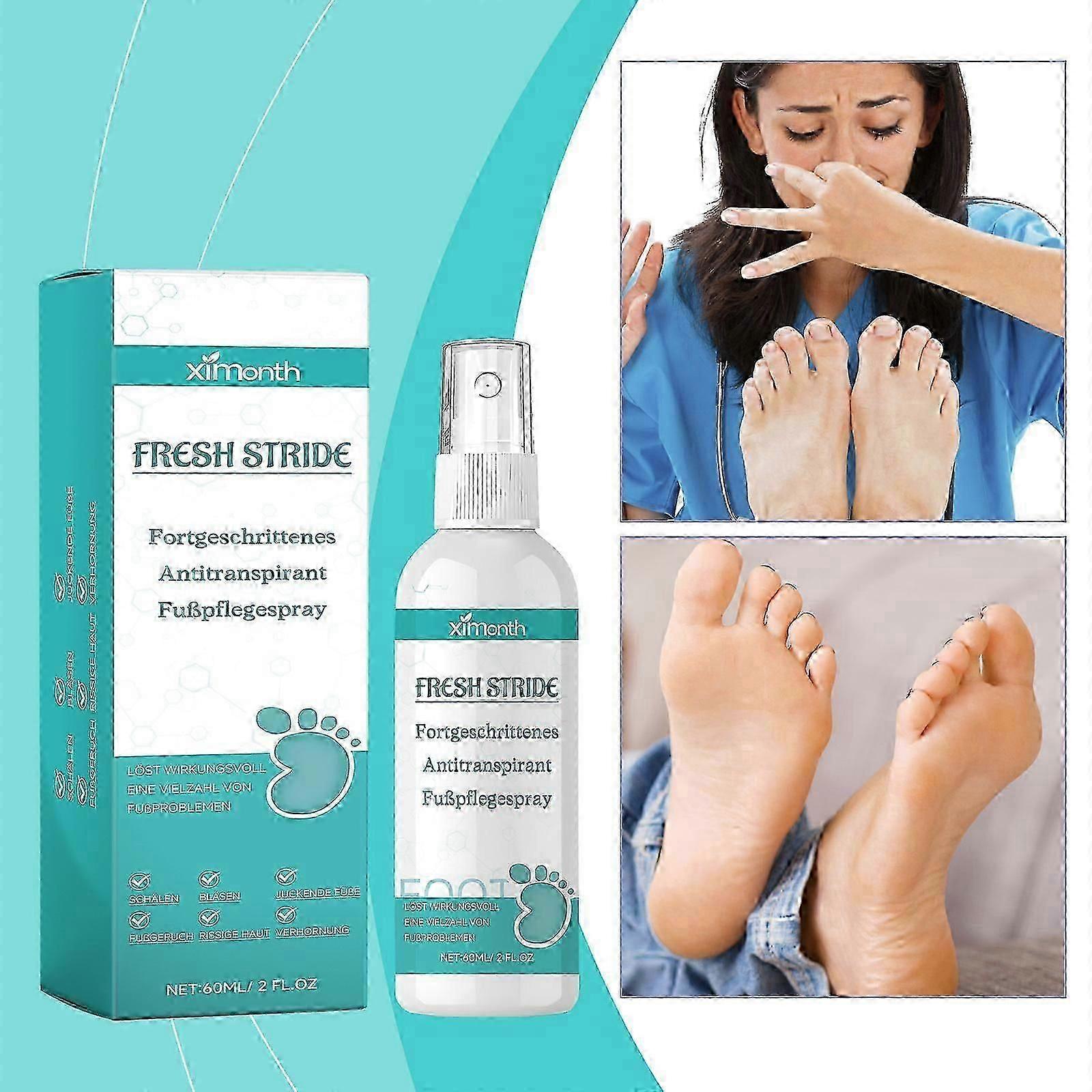 Fresh Stride Advanced Antiperspirant Foot Spray for Sweaty Feet and Odor Control