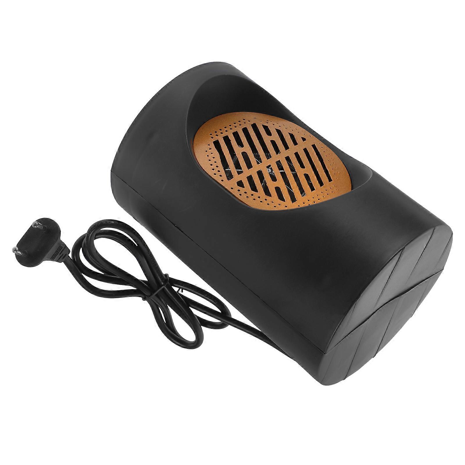 Portable Electric Heater Fan For Home Use With Humanized Induction Control Black 1 Set