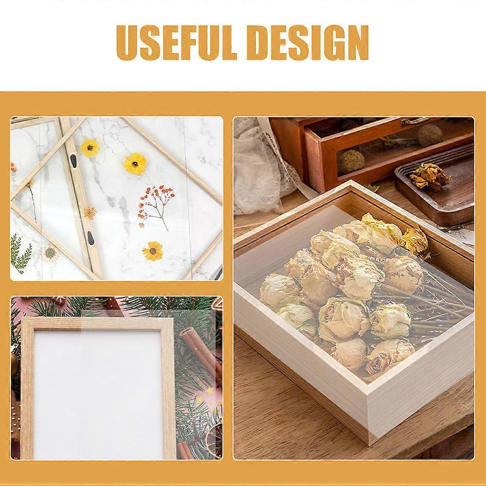 Transparent Plastic Sheet for DIY Craft 10Pcs Clear Plastic Sheets for Picture Frame