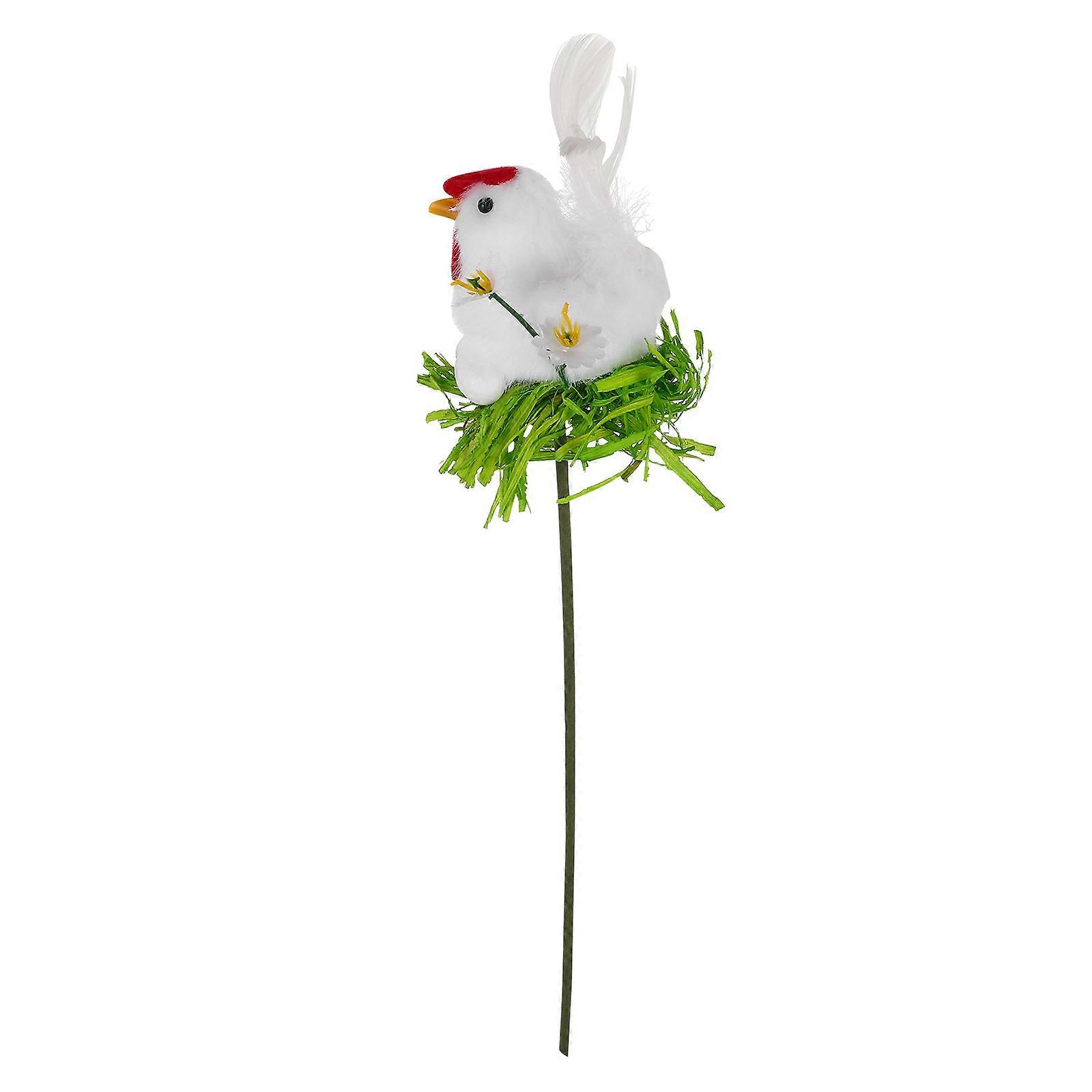 Artificial Easter Branch Pick Easter Decorations Home Decor Multi Material for 1Pack