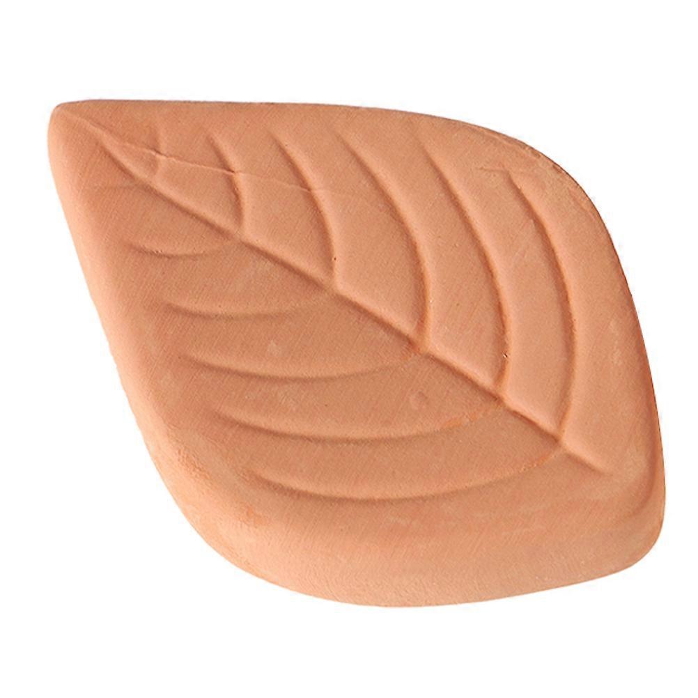 Reusable Terracotta Sugar Saver Brown Sugar Softener Leaf Shape 5Pcs